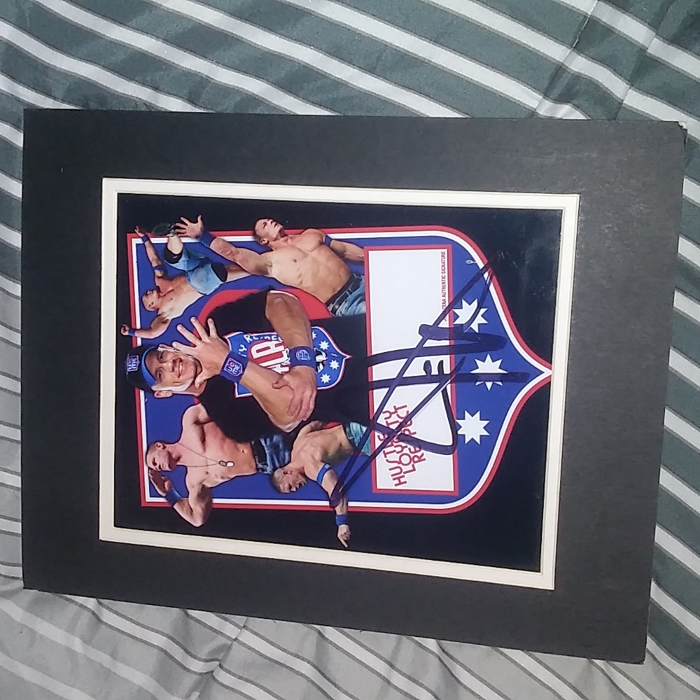 John Cena Autographed Picture